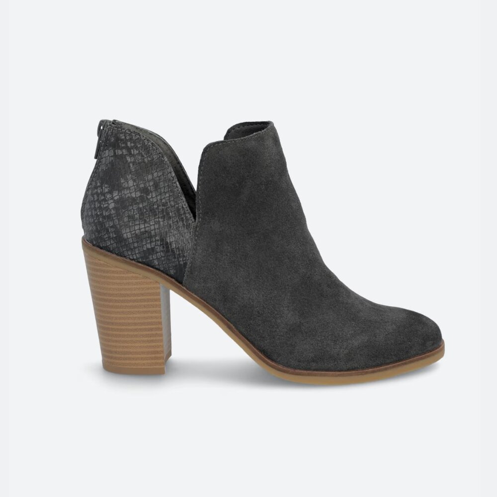 DV8 Dolce Vita Grey Suede Booties, Women's Size 8 - Picture 4 of 6